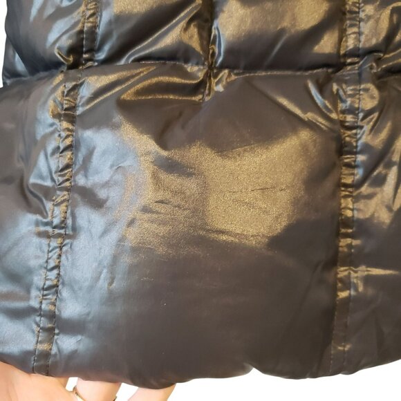 SAM. Womens Gray Puffer Jacket Goose Down Winter Coat Revolve Style S Small - Picture 9 of 12